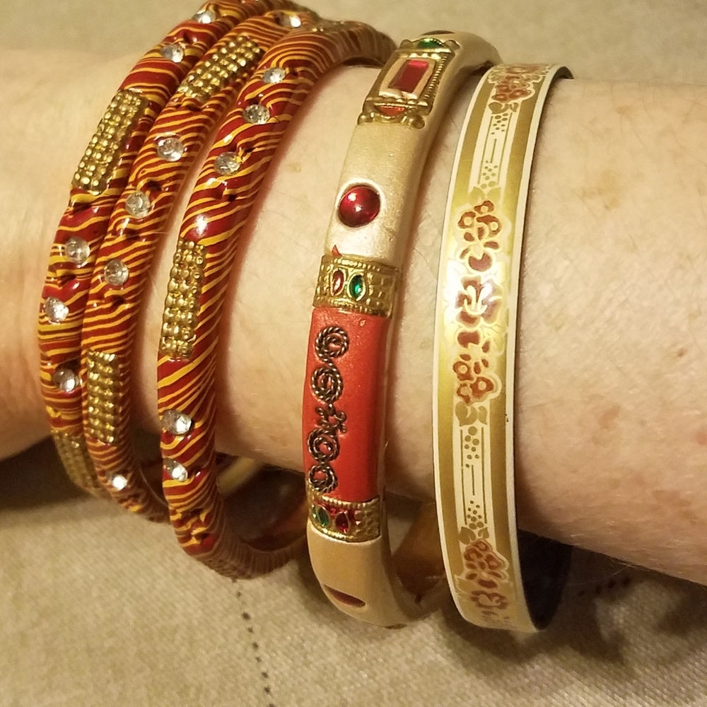 Five Bangle Bracelets